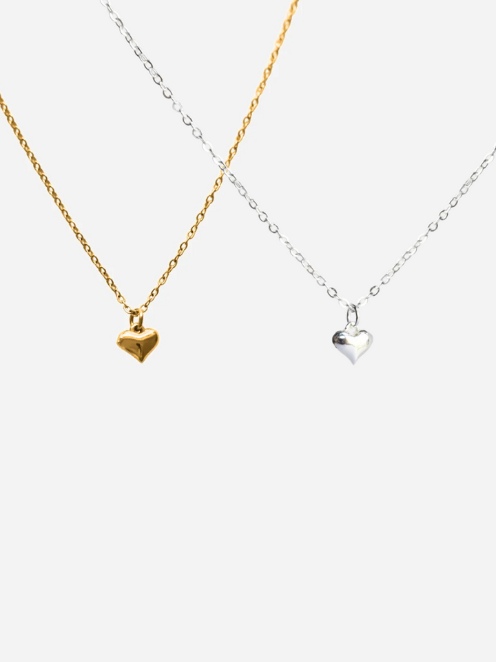 Bold Heart Necklace - Friendship Set (wasserfest)