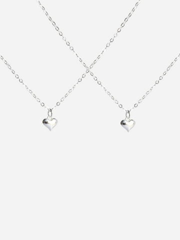 Bold Heart Necklace - Friendship Set (wasserfest)