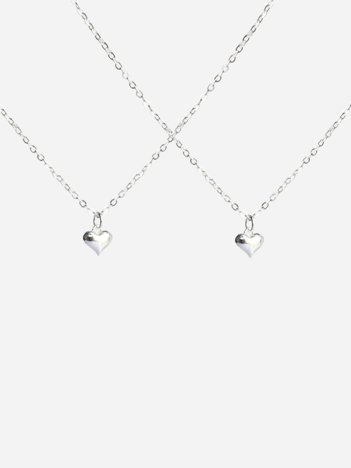 Bold Heart Necklace - Friendship Set (wasserfest)