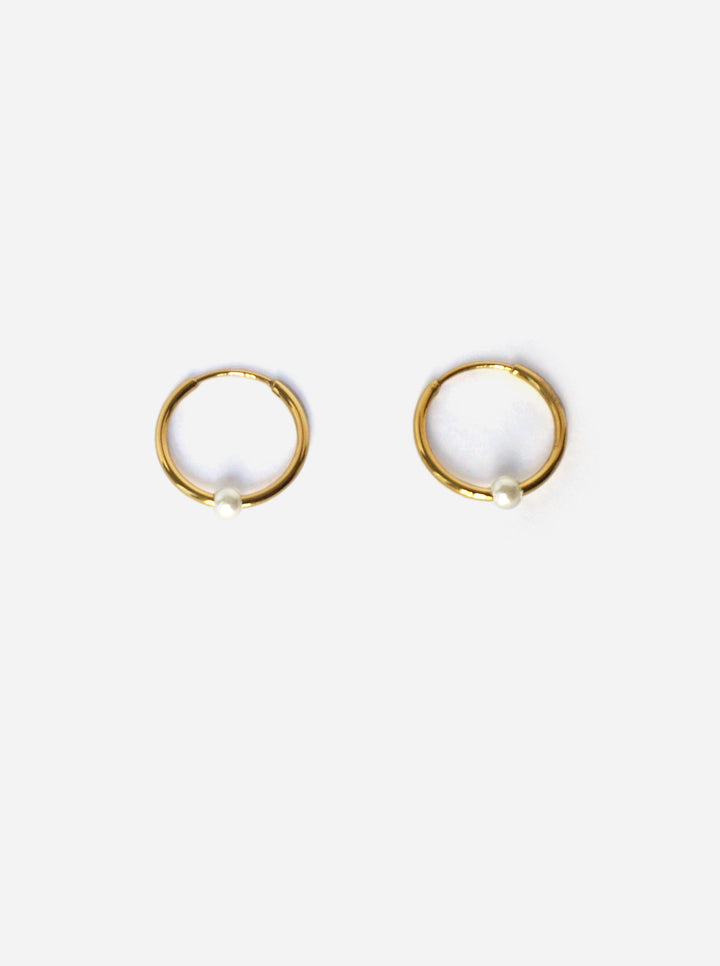 Ivy Pearl Hoop - Creolen (wasserfest)
