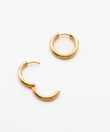 Ava Bold Infinity Hoop - Creolen (wasserfest)