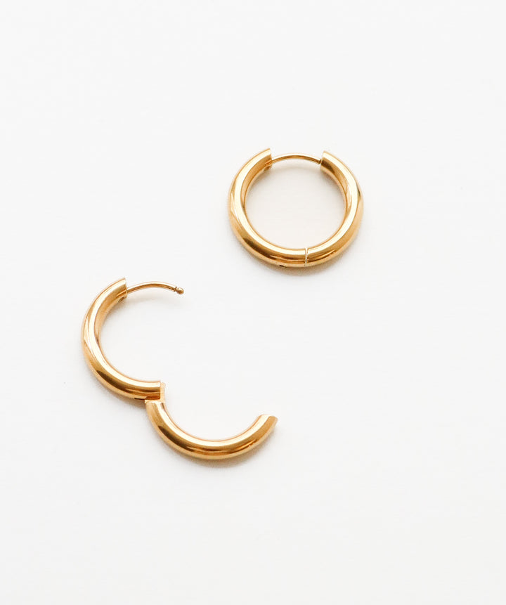 Ava Bold Infinity Hoop - Creolen (wasserfest)