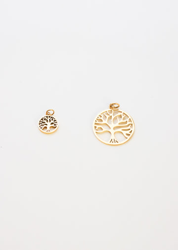 Personalized Tree of life Charm - Anhänger (wasserfest)