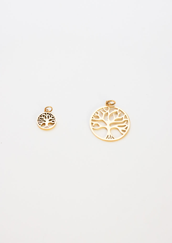 Personalized Tree of life Charm - Anhänger (wasserfest)