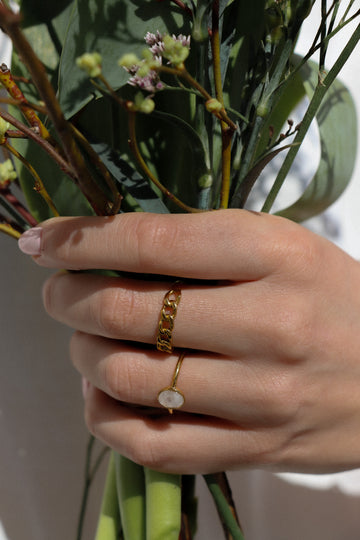 Celina Ring - Fingerring (wasserfest)