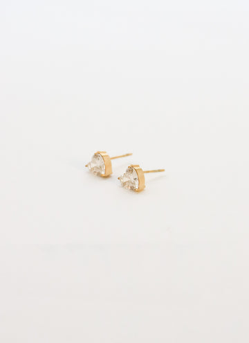 Crystal Love Stud - Ohrstecker (wasserfest)