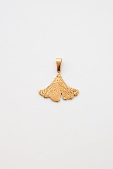 Personalized Ginkgo Leaf Charm - Anhänger (wasserfest)