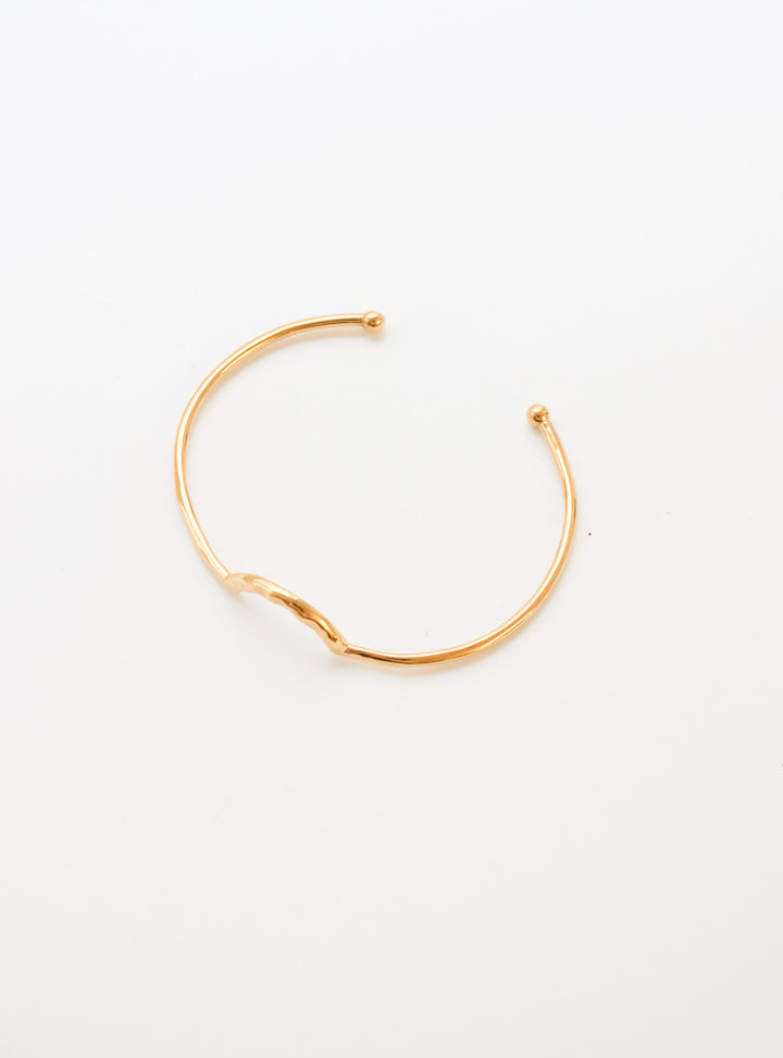 Halfmoon Bangle - Armreif (wasserfest)