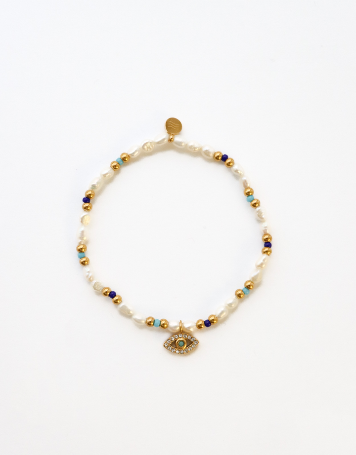 Santorini Fatima Eye Bracelet - Armband (wasserfest)