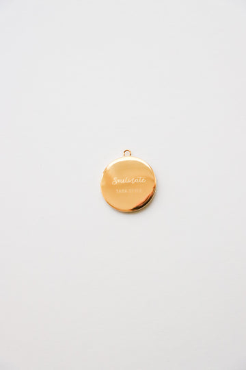 Personalized Soulmate Charm - Anhänger (wasserfest)