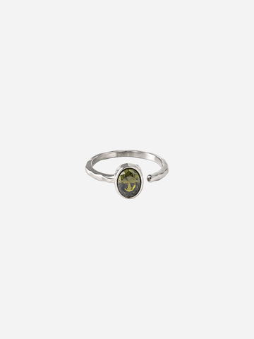Single Zircone Ring - Fingerring (wasserfest)
