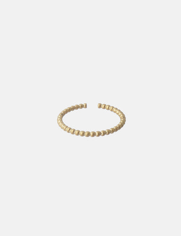 Dotted Ring (matt) - Fingerring (wasserfest)