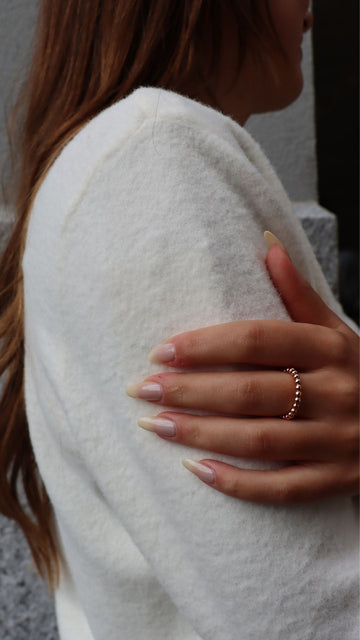 Big Dots Ring - Fingerring (wasserfest)