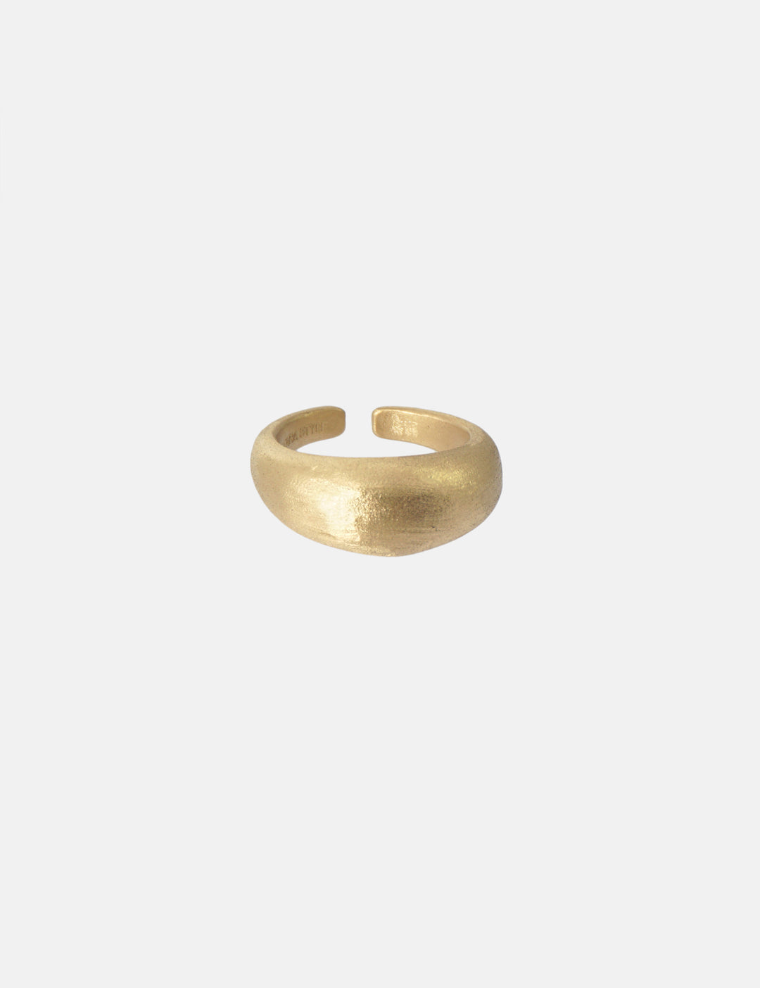 Bold Lu Ring (matt) - Fingerring (wasserfest)