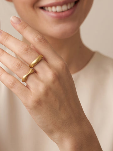 Paris Ring (matt) - Fingerring (wasserfest)