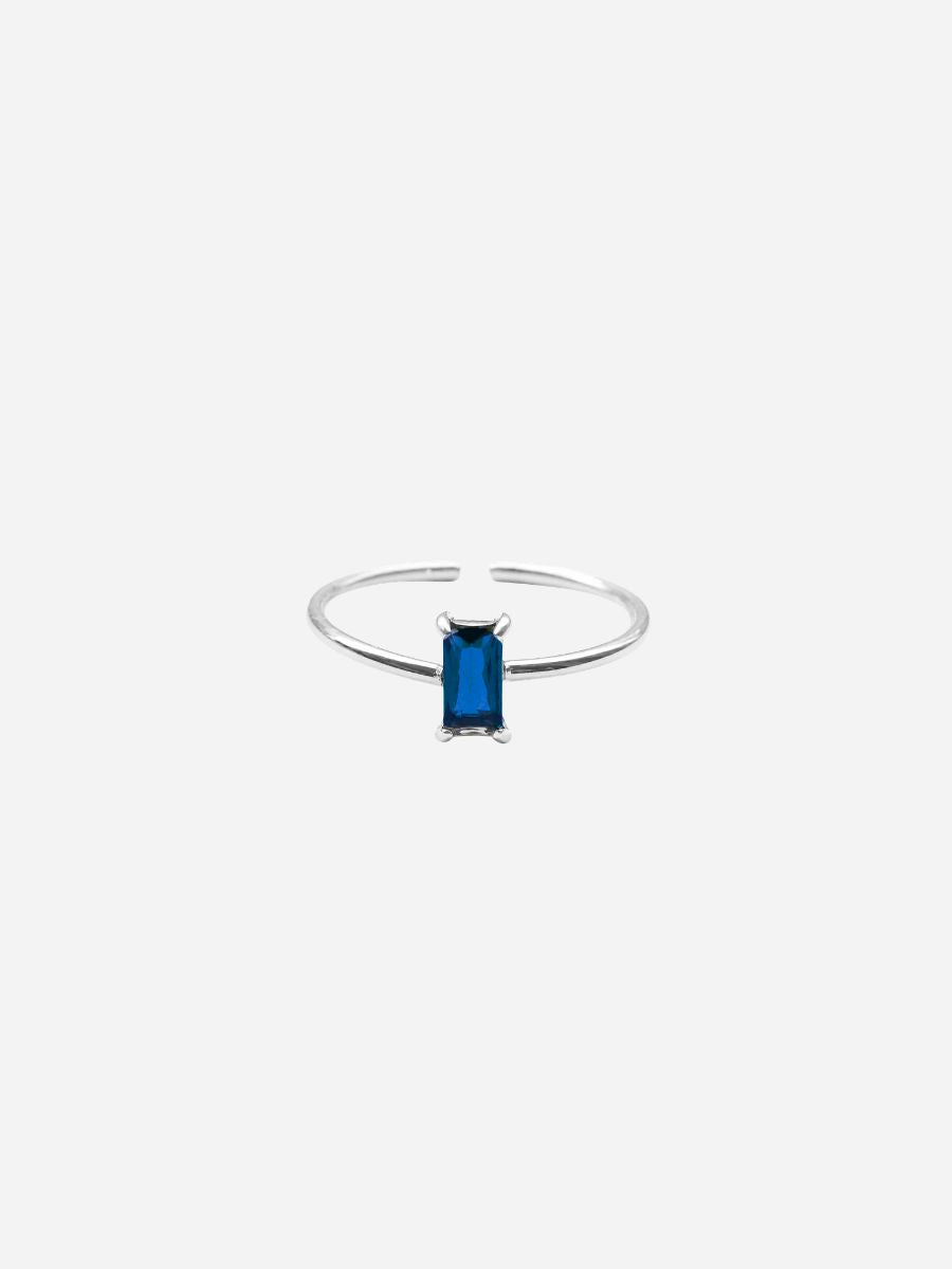 Vertical Hannah Ring - Fingerring (wasserfest)