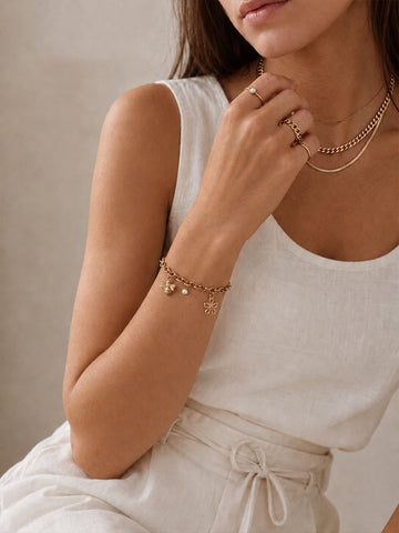 Frieda Bracelet - Armkette (wasserfest)
