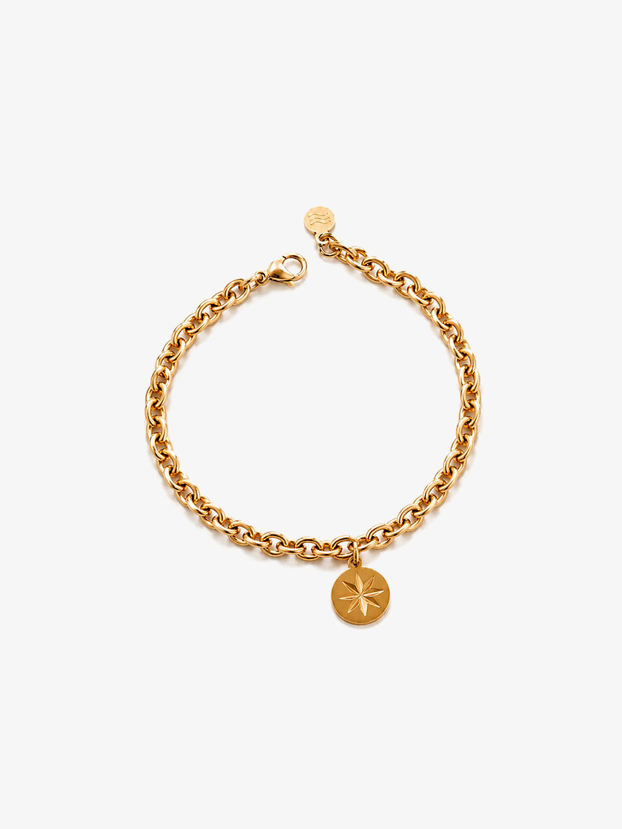 Frieda Flower Bracelet - Armkette (wasserfest)