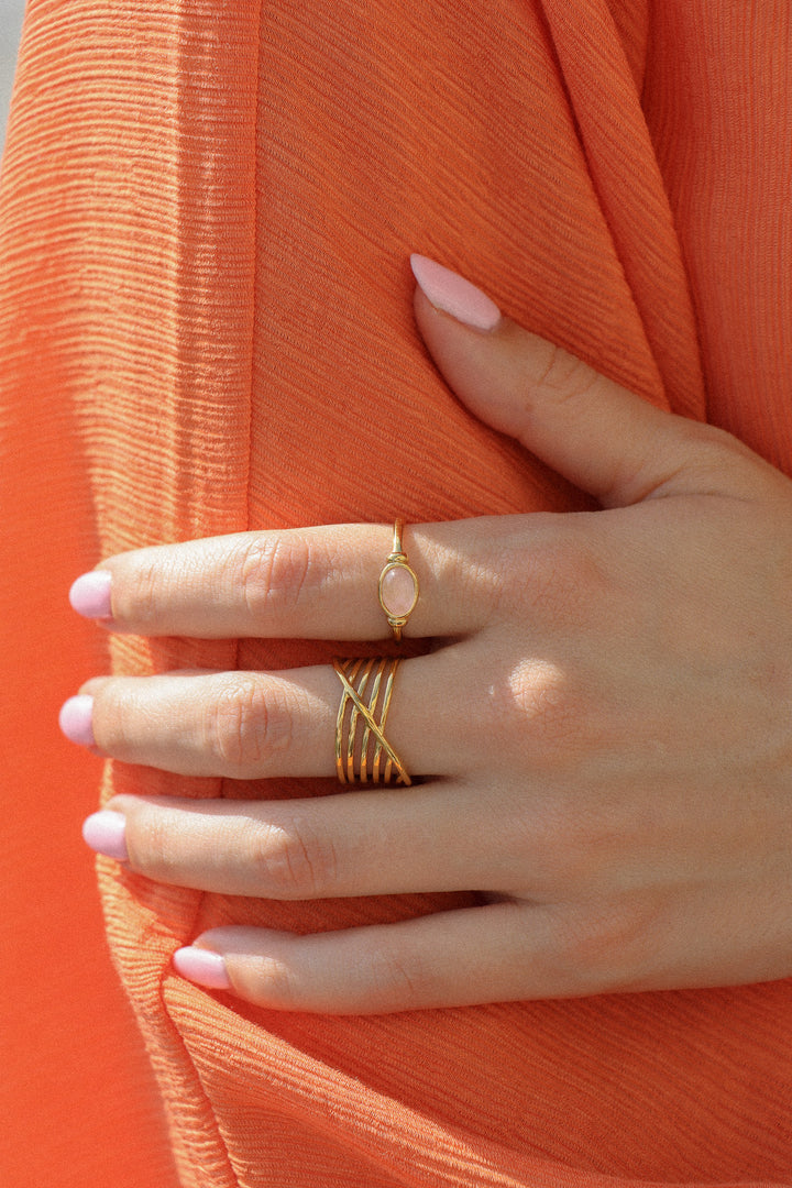 Loop Ring - Fingerring (wasserfest)