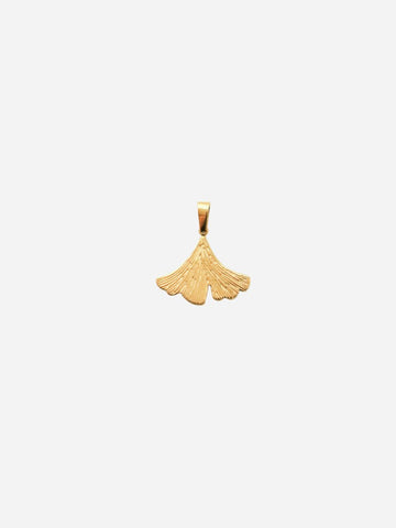 Personalized Ginkgo Leaf Charm - Anhänger (wasserfest)