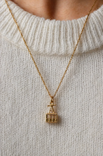 Personalized Gondel Charm - Anhänger (wasserfest)