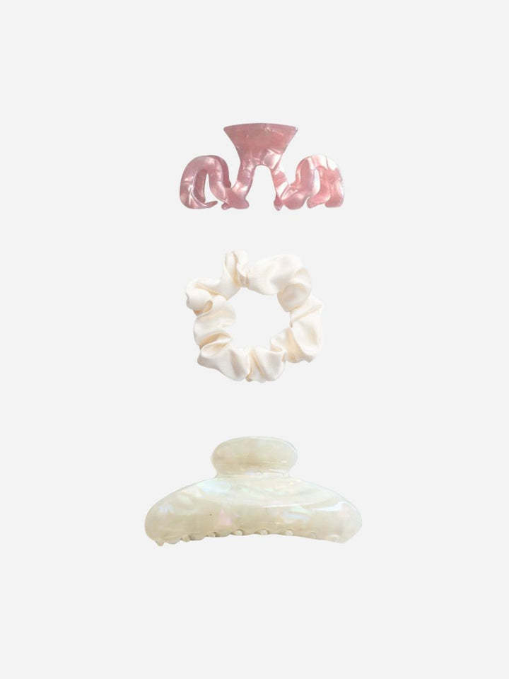 Pink Marshmallow - Hairaccessoire Set