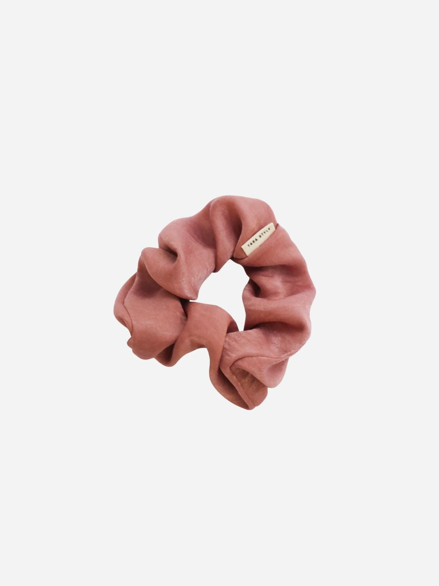 Shiny Lauren Scrunchie - seidiges Haargummi