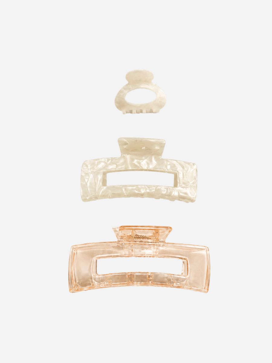 Everyday Peach Ivory - Hairclip Set