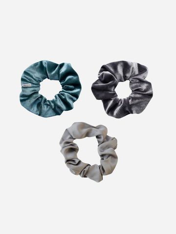Royal Silver - Scrunchie Set