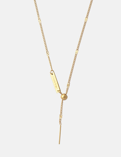 Personalized Mila Necklace - Halskette (wasserfest)