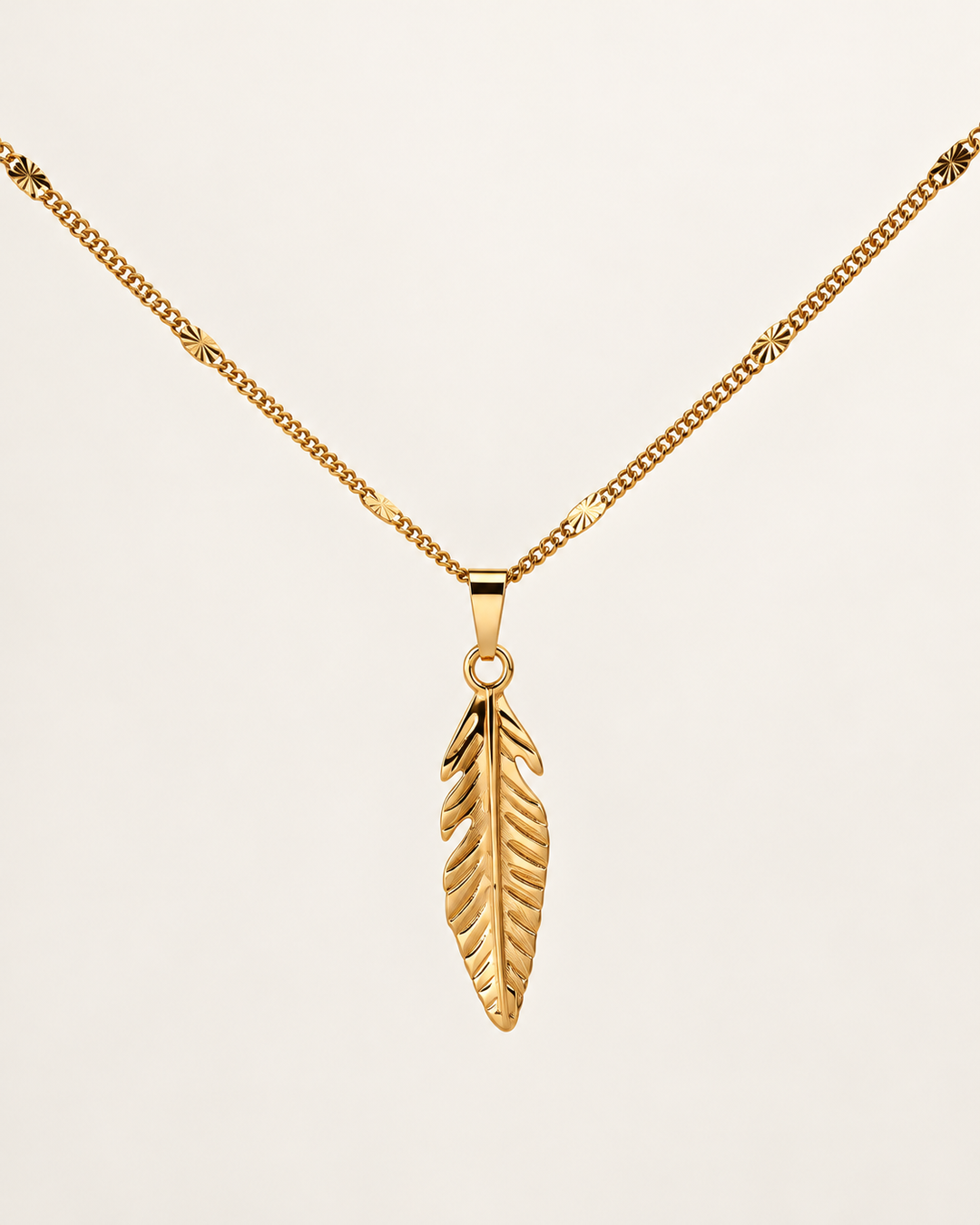 Feather Necklace - Halskette (wasserfest)