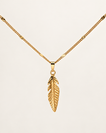 Feather Necklace - Halskette (wasserfest)