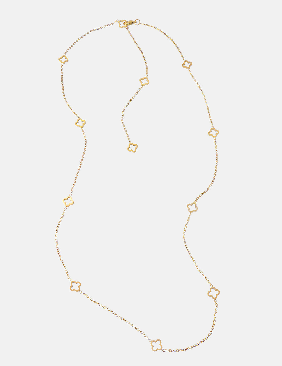 Many Clovers Necklace - Halskette (wasserfest)