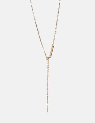 Personalized Basic Chain Necklace (matt) - Halskette (wasserfest)