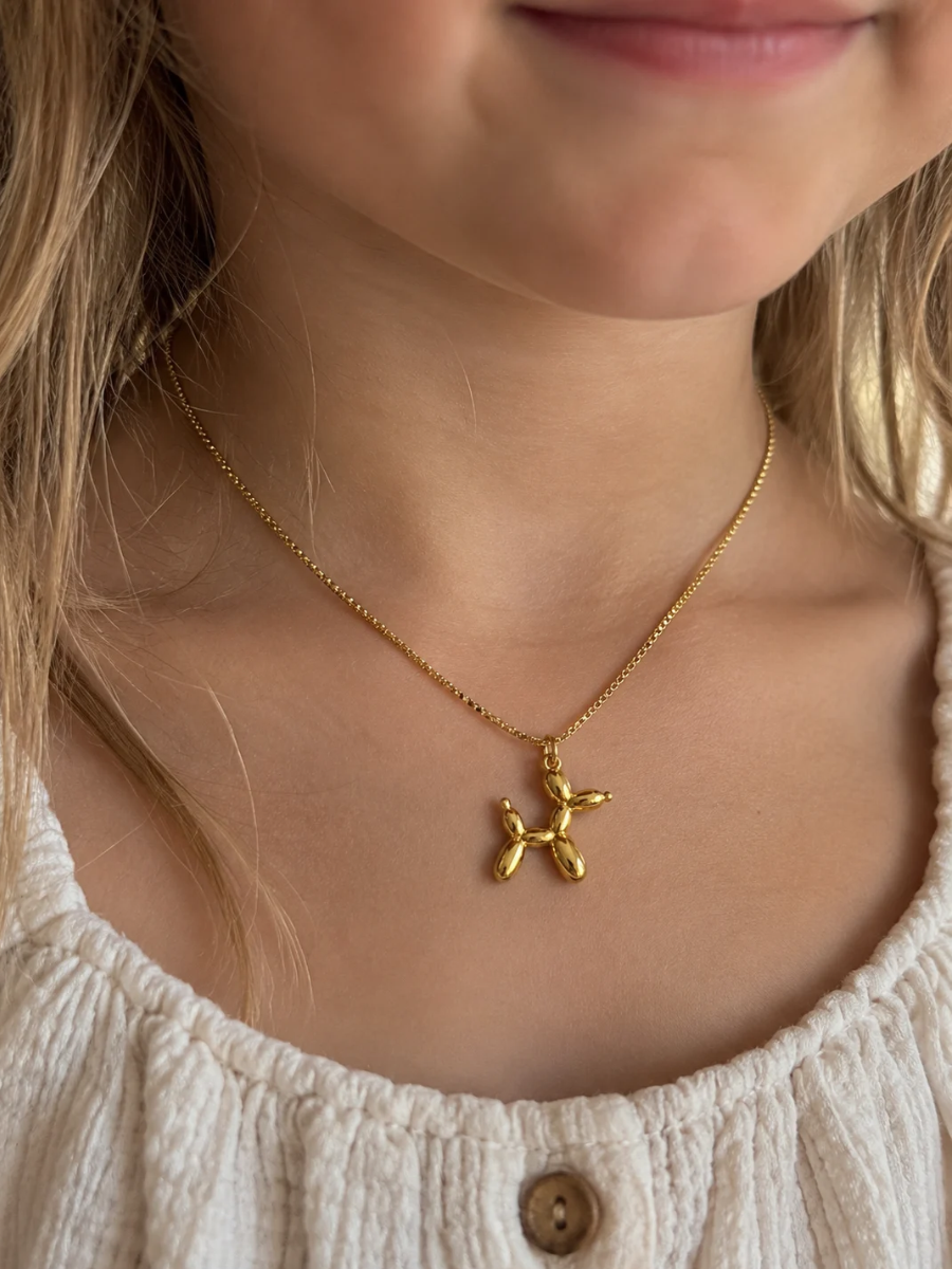 Ava Poodle Necklace - Halskette Kinder (wasserfest)
