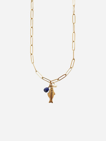 Personalized Fish Charm - Anhänger (wasserfest)