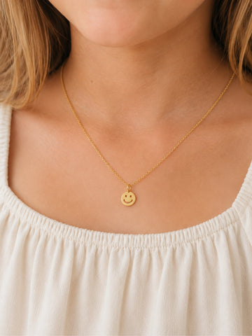 Smiley Necklace - Halskette Kinder (wasserfest)