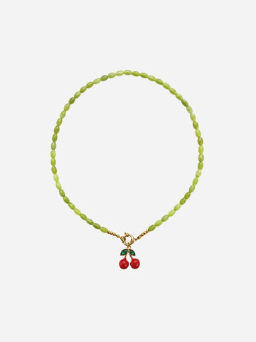 Personalized Aloa Cherry Necklace - Halskette (wasserfest)