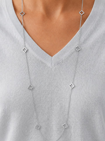 Many Clovers Necklace - Halskette (wasserfest)