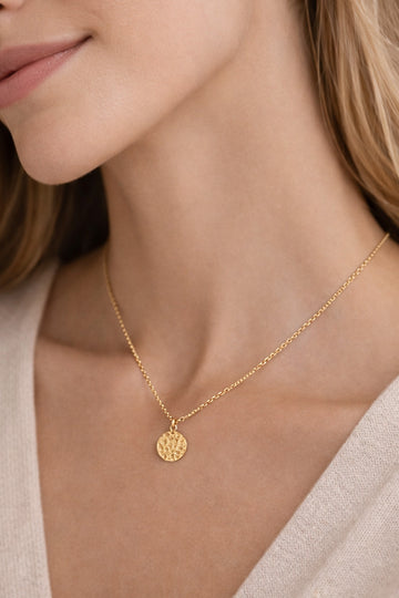 Coin Necklace (matt) - Halskette (wasserfest)