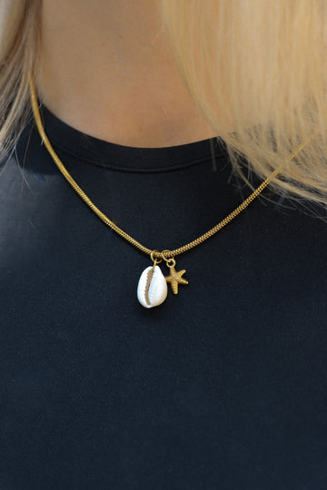 Personalized Cowrie Shell Charm - Anhänger (wasserfest)