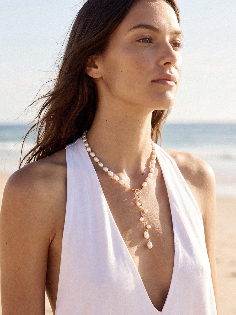 Big Sonia Brooklyn Pearl Necklace – Halskette (wasserfest)