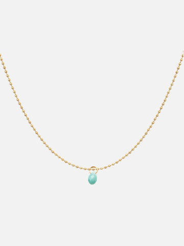 Personalized Maya Moon Love Necklace - Halskette (wasserfest)