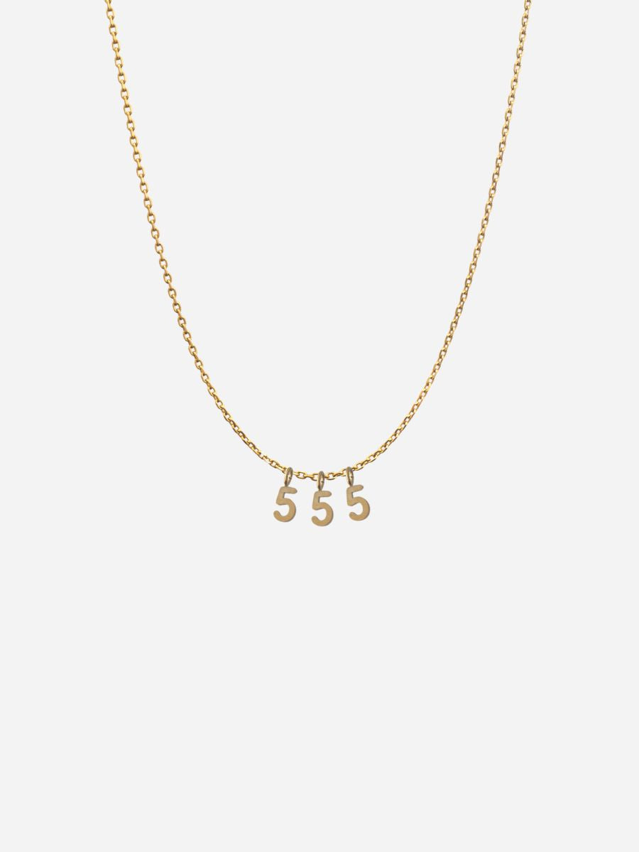 Personalized Numbers Necklace - Halskette (wasserfest)