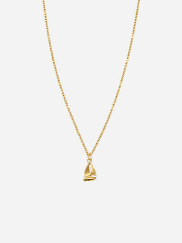 Personalized Mila Sailboat Necklace - Halskette (Wasserfest)