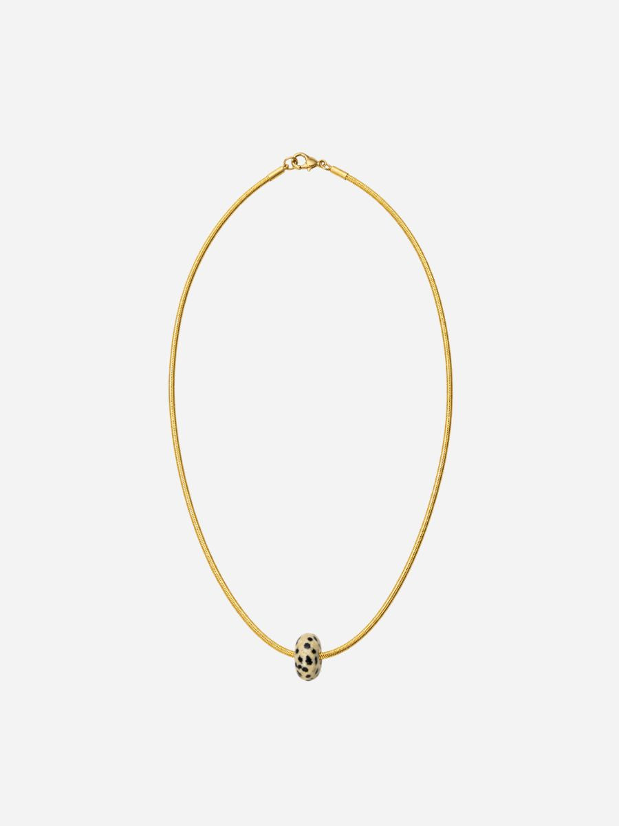 Amélie Round Mini Stonut Necklace - Halskette (wasserfest)