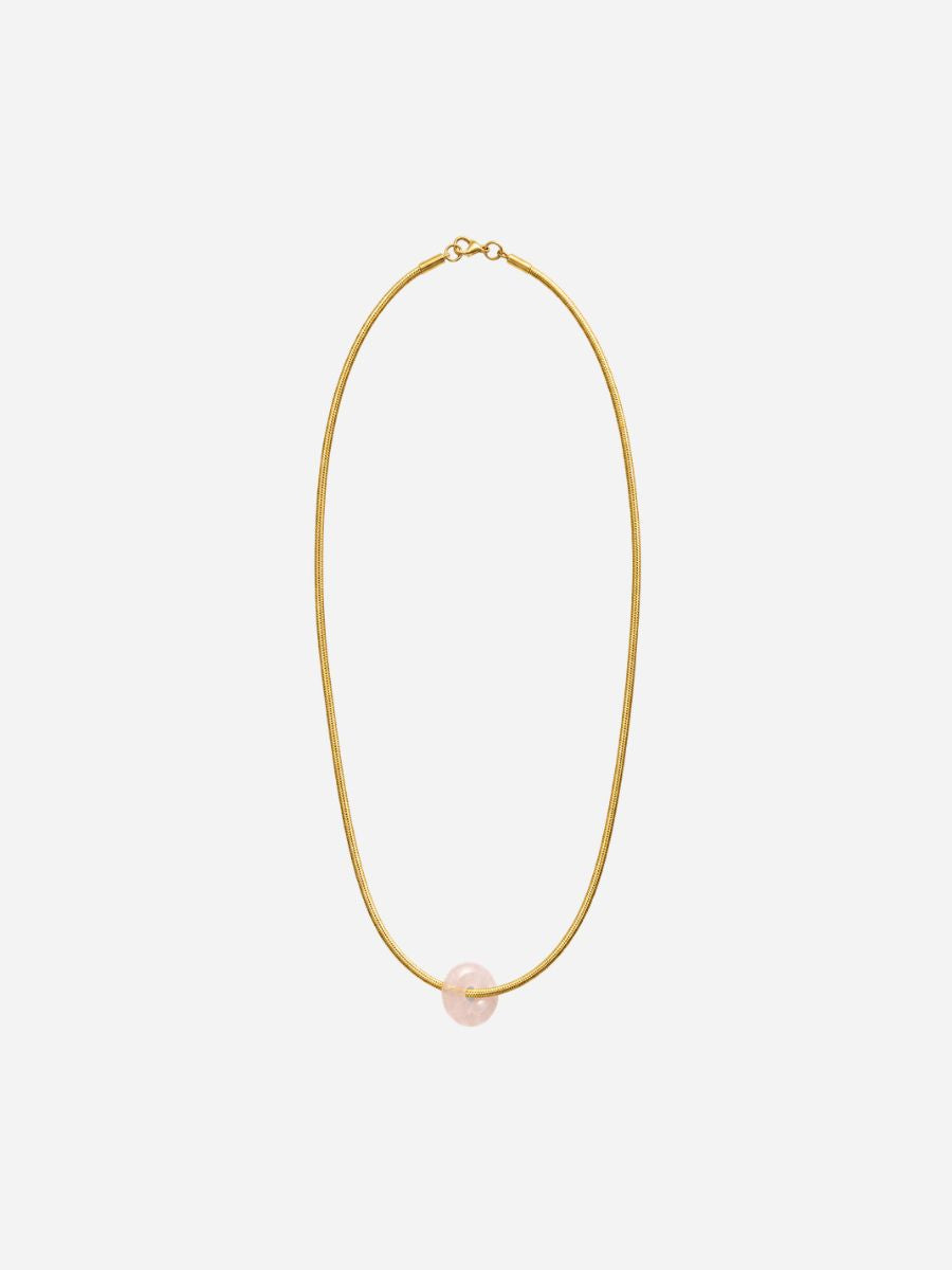 Amélie Round Mini Stonut Necklace - Halskette (wasserfest)