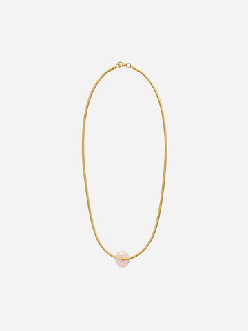 Amélie Round Mini Stonut Necklace - Halskette (wasserfest)