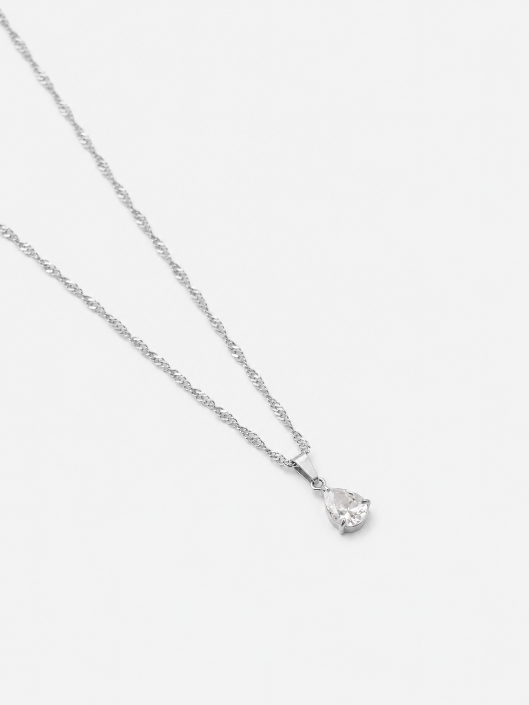 Valeria Drop Zircone Necklace - Halsketten (wasserfest)