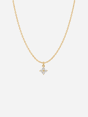 Crystal Flower Necklace - Halskette (Wasserfest)